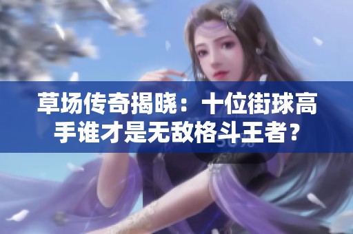 草场传奇揭晓：十位街球高手谁才是无敌格斗王者？