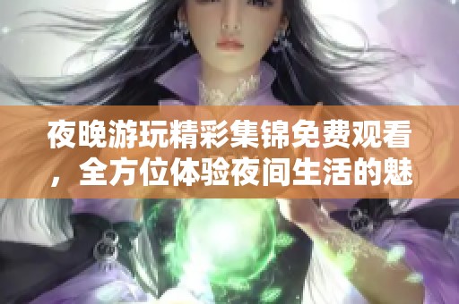 夜晚游玩精彩集锦免费观看，全方位体验夜间生活的魅力与乐趣