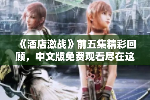 《酒店激战》前五集精彩回顾，中文版免费观看尽在这里！