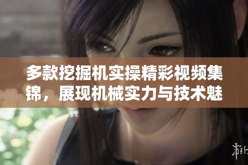 多款挖掘机实操精彩视频集锦，展现机械实力与技术魅力