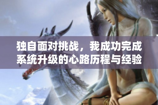 独自面对挑战，我成功完成系统升级的心路历程与经验分享