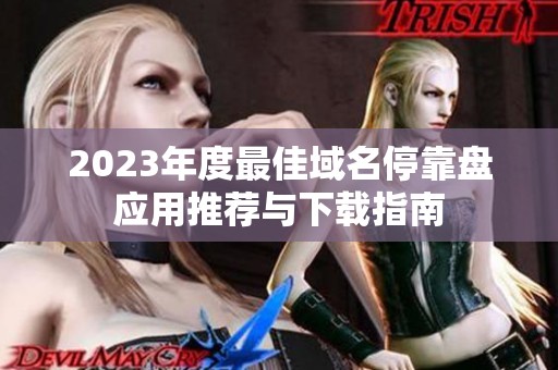 2023年度最佳域名停靠盘应用推荐与下载指南