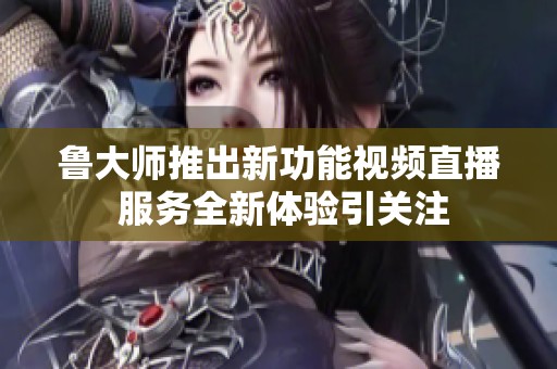 鲁大师推出新功能视频直播 服务全新体验引关注